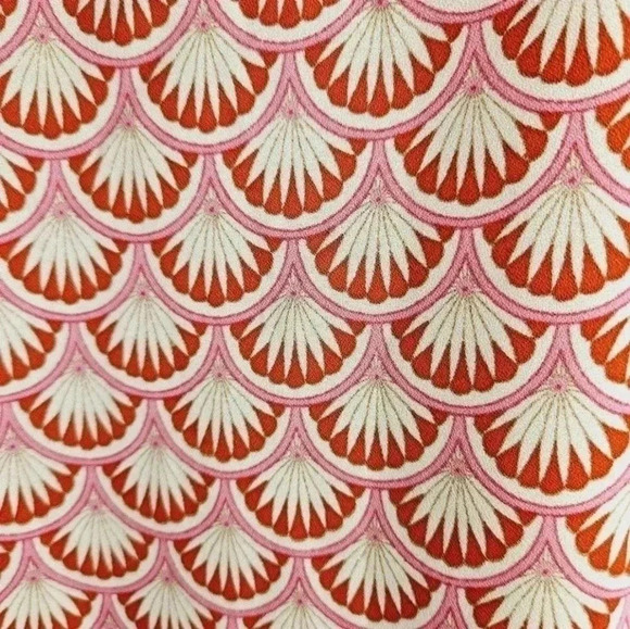 Ellos Red Pink Print Boho Maxi Dress - Picture 11 of 13